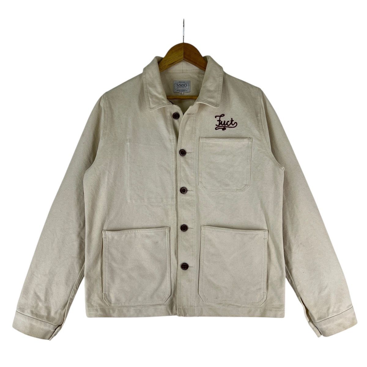 FUCT 🔥 SSDD THE FUCT MFG. FUEL HYDRATOR EMBROIDERY WORK JACKET Size US S / EU 44-46 / 1 - 5 Thumbnail