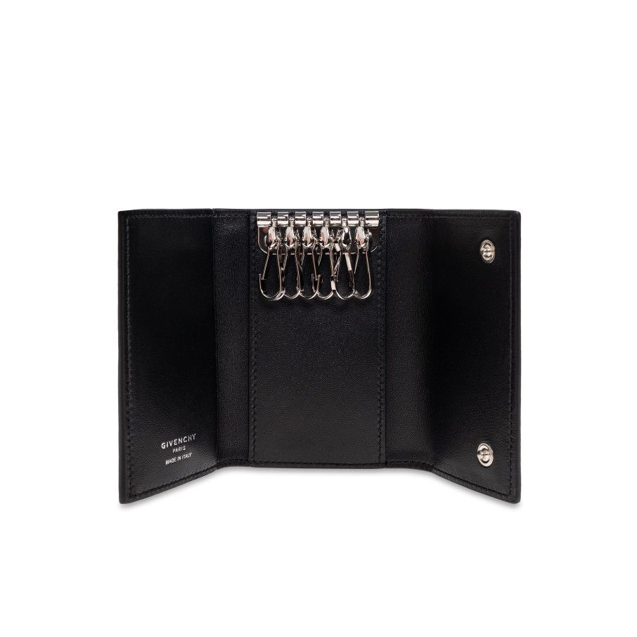 Givenchy GIVENCHY Black Leather Key Case New & Authentic Size ONE SIZE - 2 Thumbnail