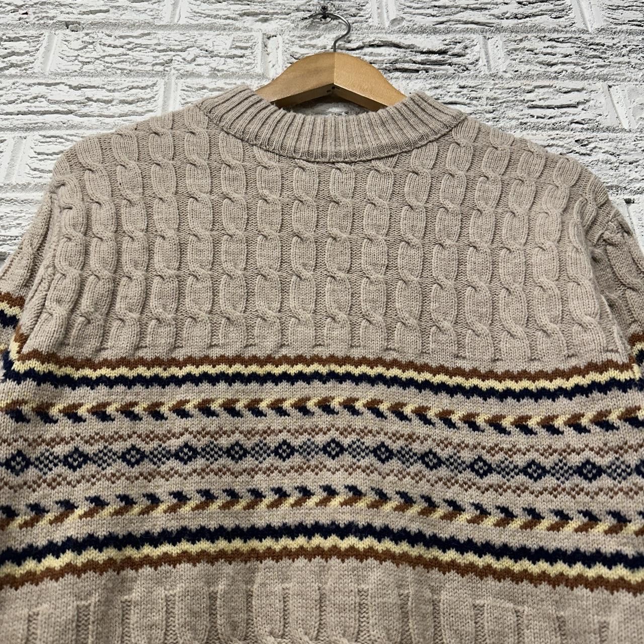 Vintage Vintage Lord Jeff Fair Isle Aztec Sweater Men’s Large Size US L / EU 52-54 / 3 - 1 Thumbnail