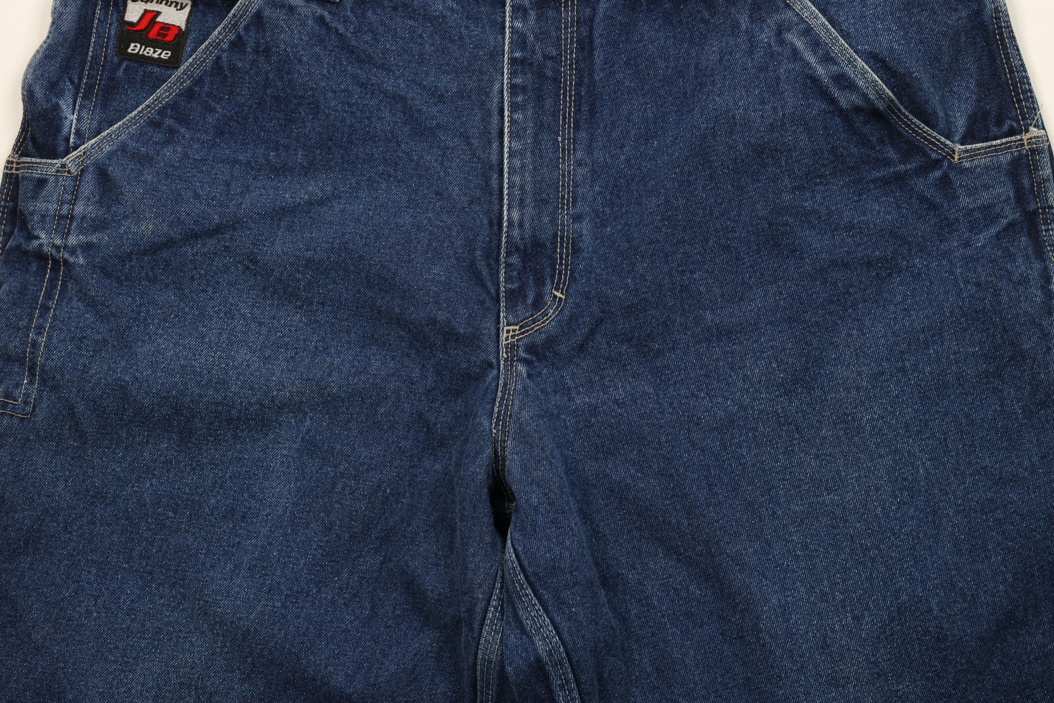 Vintage Vintage Johnny Blaze Man Wutang Loose Baggy Fit Denim Shorts Size US 38 / EU 54 - 3 Thumbnail