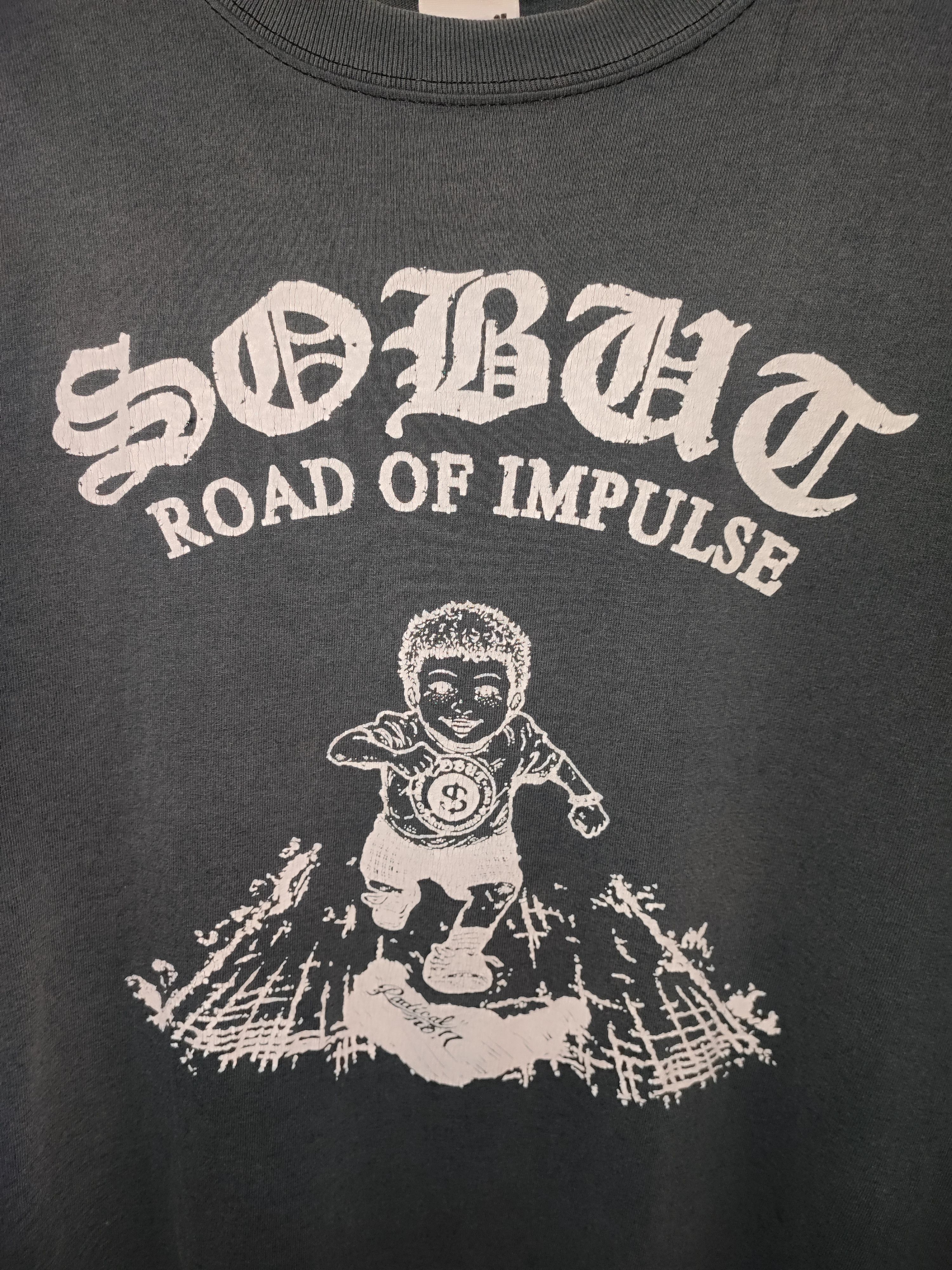 Band Tees VINTAGE SOBUT JAPAN HARDCORE PUNK BAND DISTRESSED TRASH Size US M / EU 48-50 / 2 - 6 Thumbnail