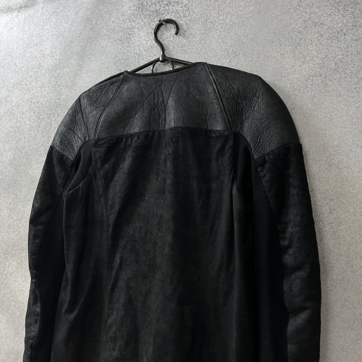 Rick Owens Rick Owens Suede Biker Jacket Black Size US S / EU 44-46 / 1 - 13 Thumbnail