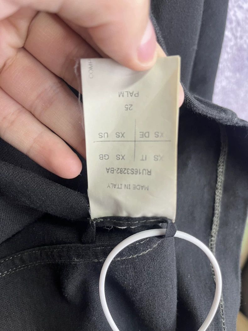 Rick Owens Rick Owens Black short-sleeved T-shirt 2504-Nextarrow Size US S / EU 44-46 / 1 - 6 Thumbnail
