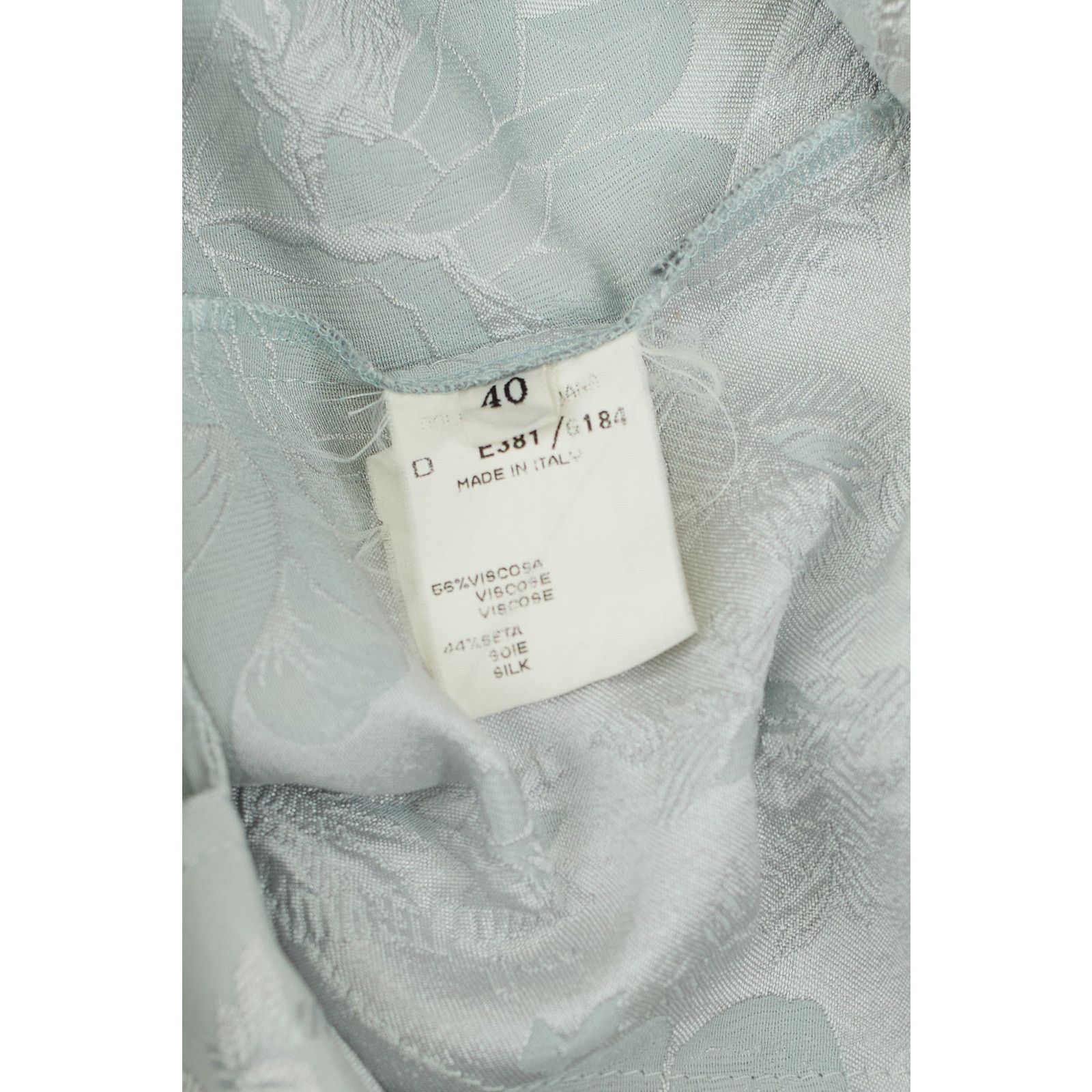 Dolce & Gabbana Blue Floral Suit Set Size 27" / US 4 / IT 40 - 8 Thumbnail
