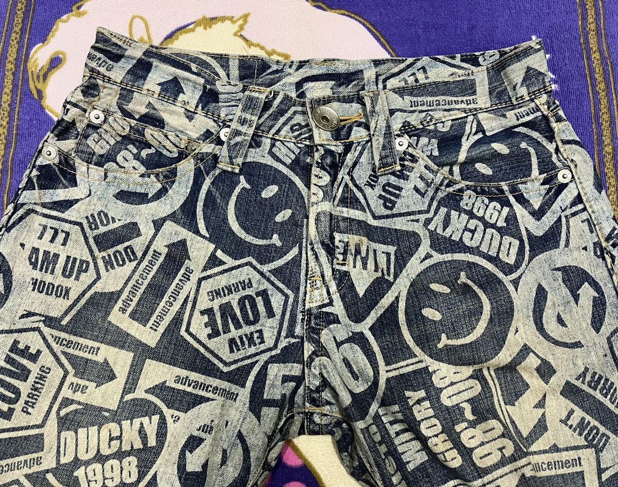 Japanese Brand 💸BindingOffer💸 CO&LU Rare Design Denim Pant Size US 32 / EU 48 - 3 Thumbnail