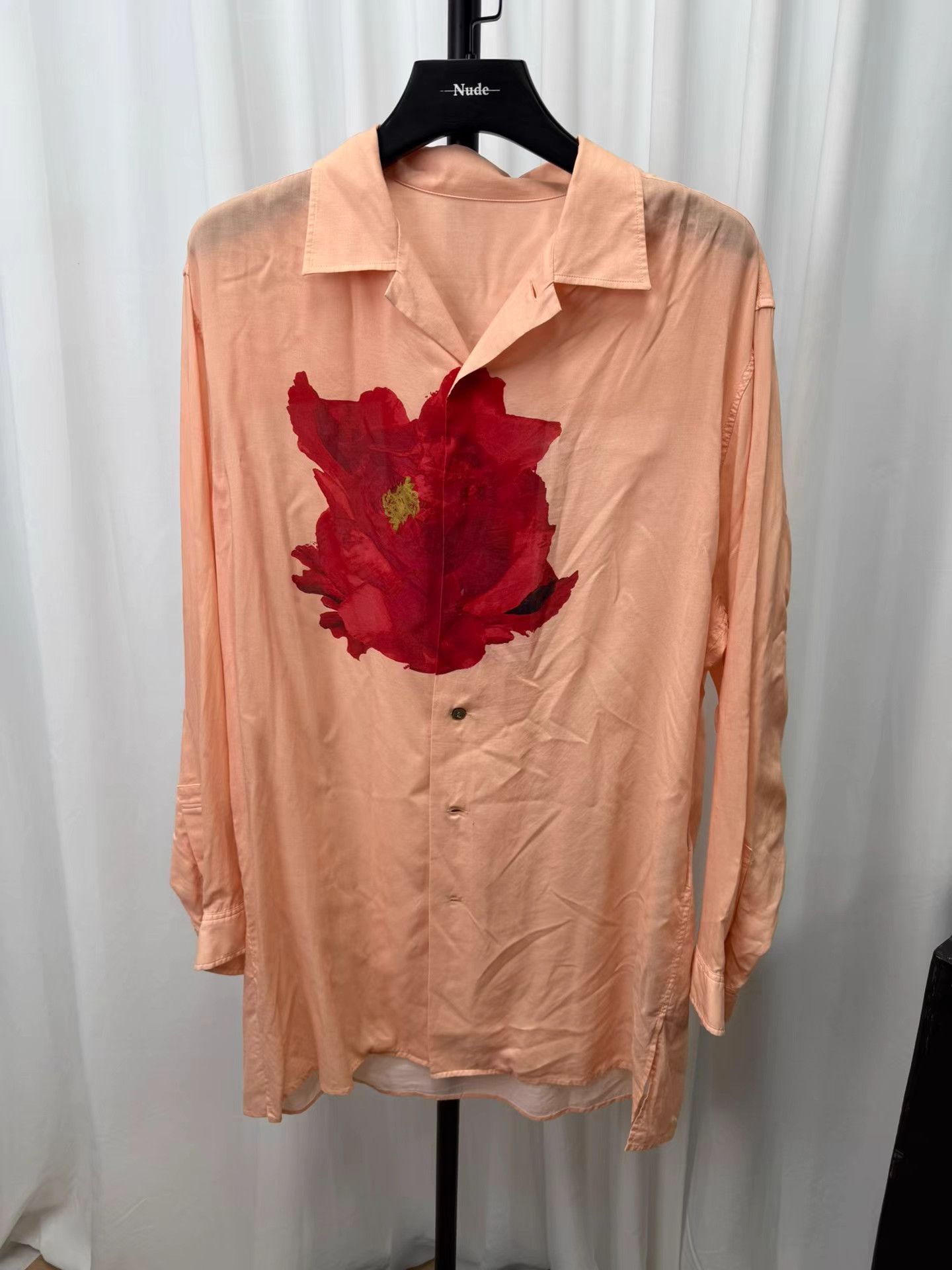 Yohji Yamamoto yohji yamamoto y's for men New Large Floral Shirt K20 Size US L / EU 52-54 / 3 - 1 Thumbnail