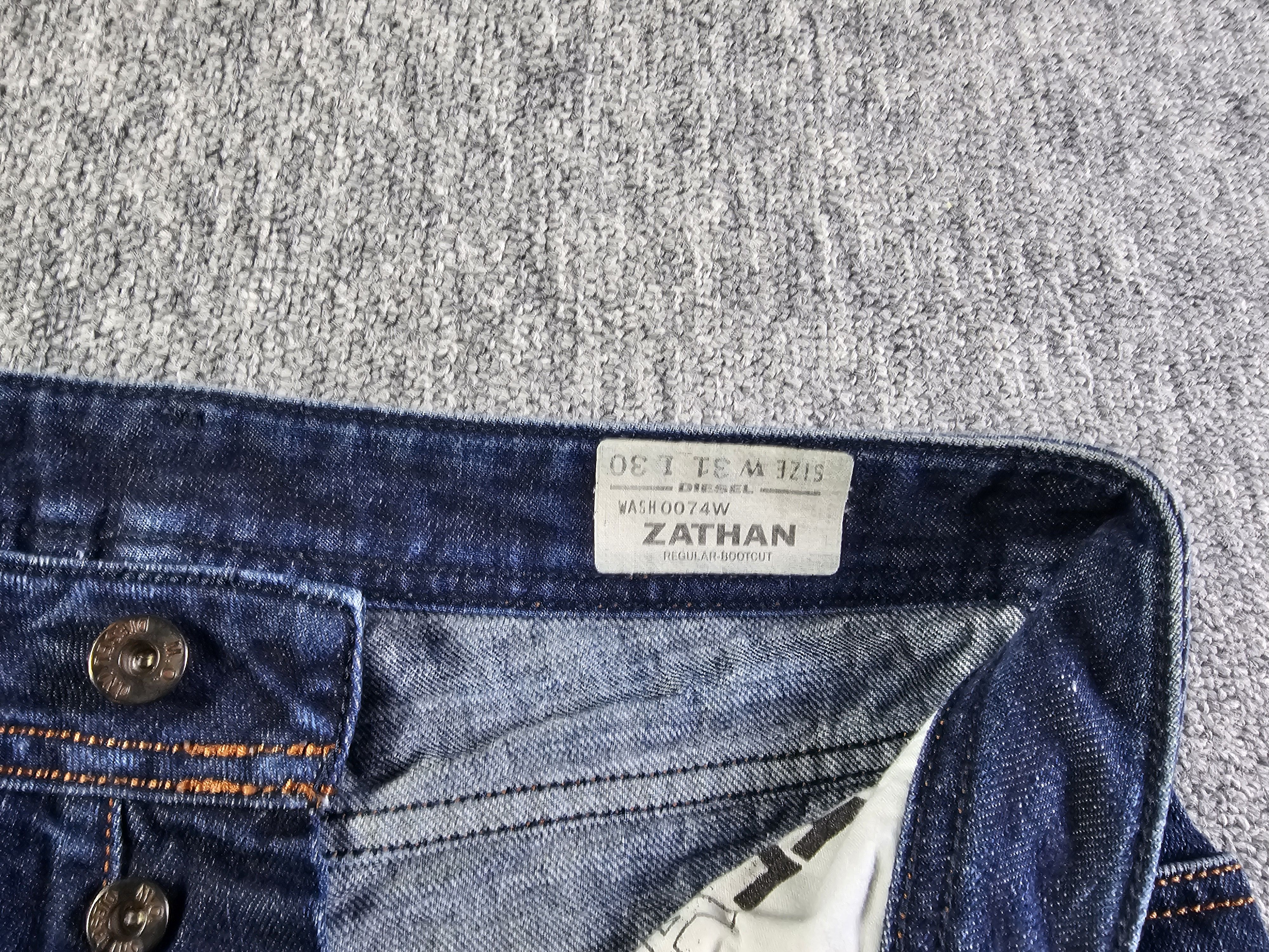 Disney Diesel Zathan Cutoff Raw Hem Mini Denim Shorts Blue W31 Size 31" - 6 Thumbnail