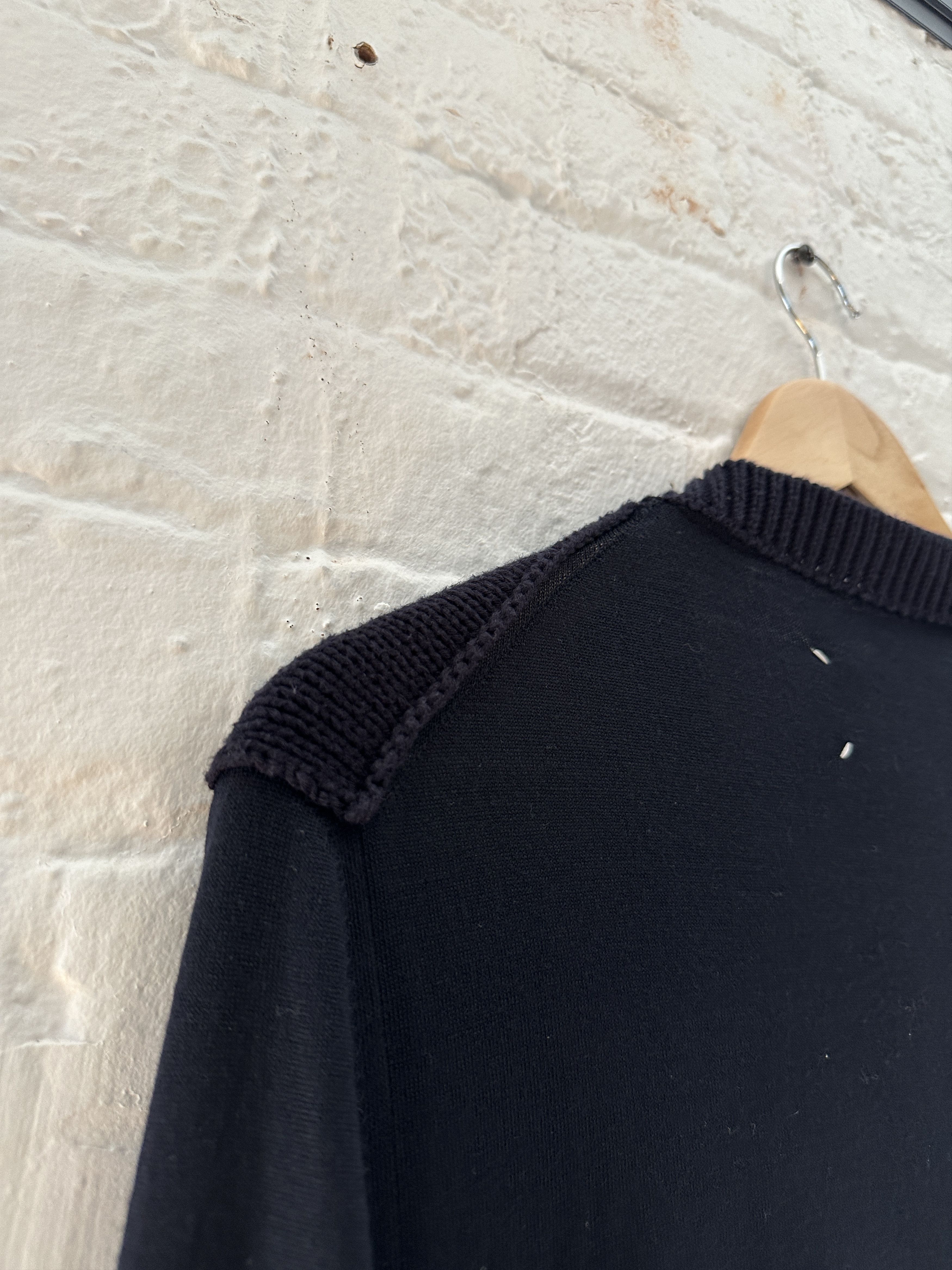 Maison Margiela Maison Margiela Paneled Knit Sweater | Grailed