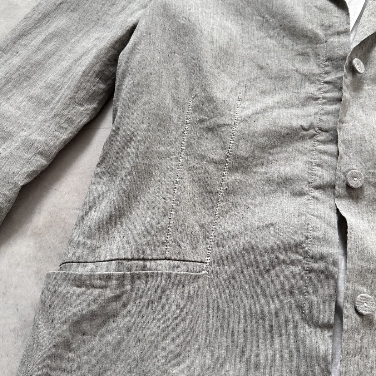 Annette Gortz Annette Gortz Artisanal Linen Jacket Rick Owens Vibe Size M / US 6-8 / IT 42-44 - 4 Thumbnail