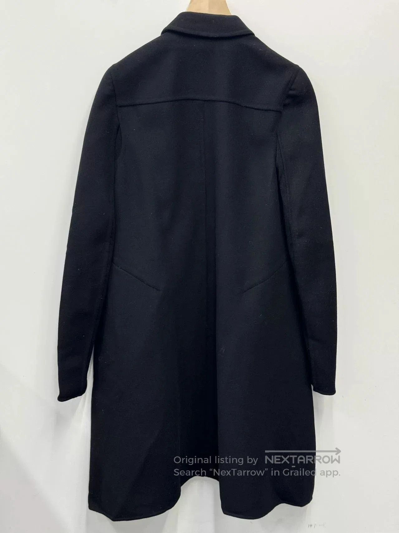 Rick Owens Rick Owens Black Double-Breasted Coat. Size US XS / EU 42 / 0 - 2 Thumbnail