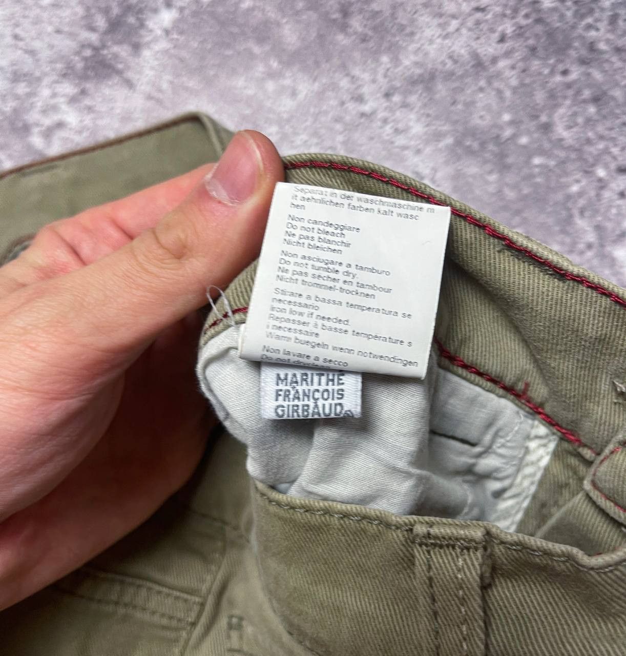 Marithe + Francois Girbaud × Vintage vintage marithe francois girbaud chino denim pants Size US 28 / EU 44 - 5 Thumbnail