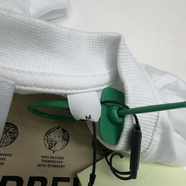 Burberry Burberry Burberry Color-Blocked Logo Crew Neck T-Shirt-250 Size US M / EU 48-50 / 2 - 4 Thumbnail