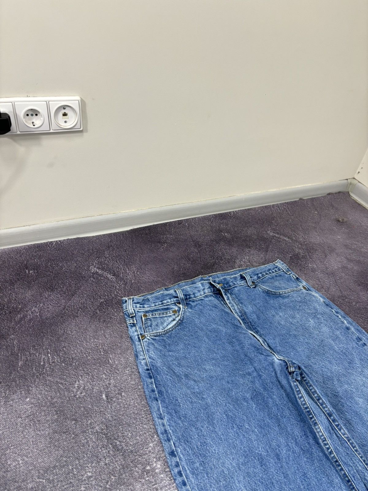 Carhartt Vintage Carhartt Blue Y2K USA 90s Hype Baggy Jeans Size US 40 / EU 56 - 11 Thumbnail