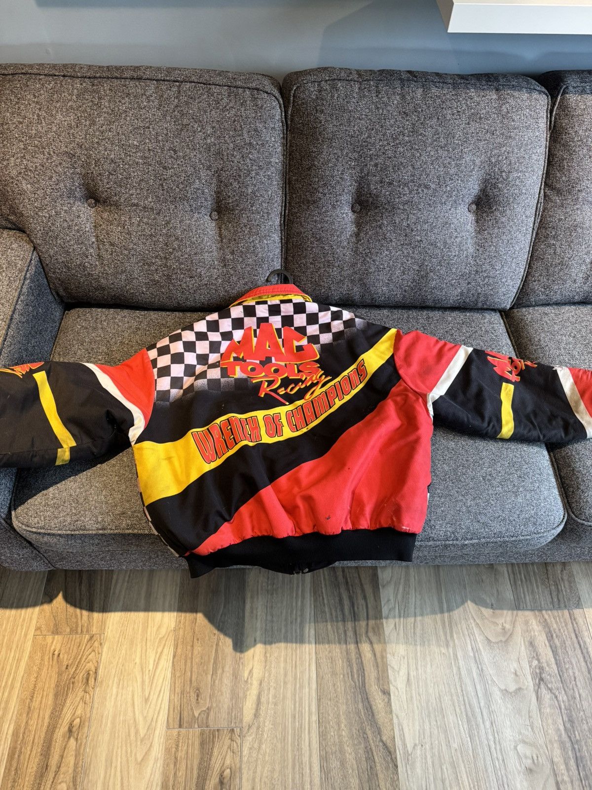 Vintage Vintage Mac Tools Racing Jacket Size US XL / EU 56 / 4 - 2 Thumbnail