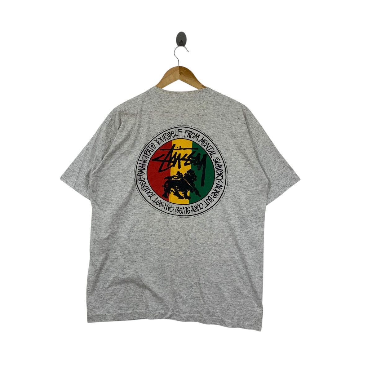 Stussy × Vintage Rare Vintage 80's Stussy Rasta Skank To Da Rydim