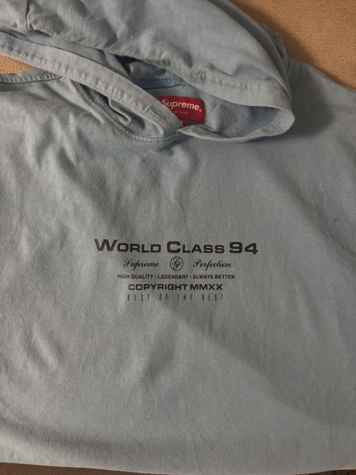 Supreme Light Blue / Teal Supreme 94 World Class Sweater Size US M / EU 48-50 / 2 - 3 Thumbnail