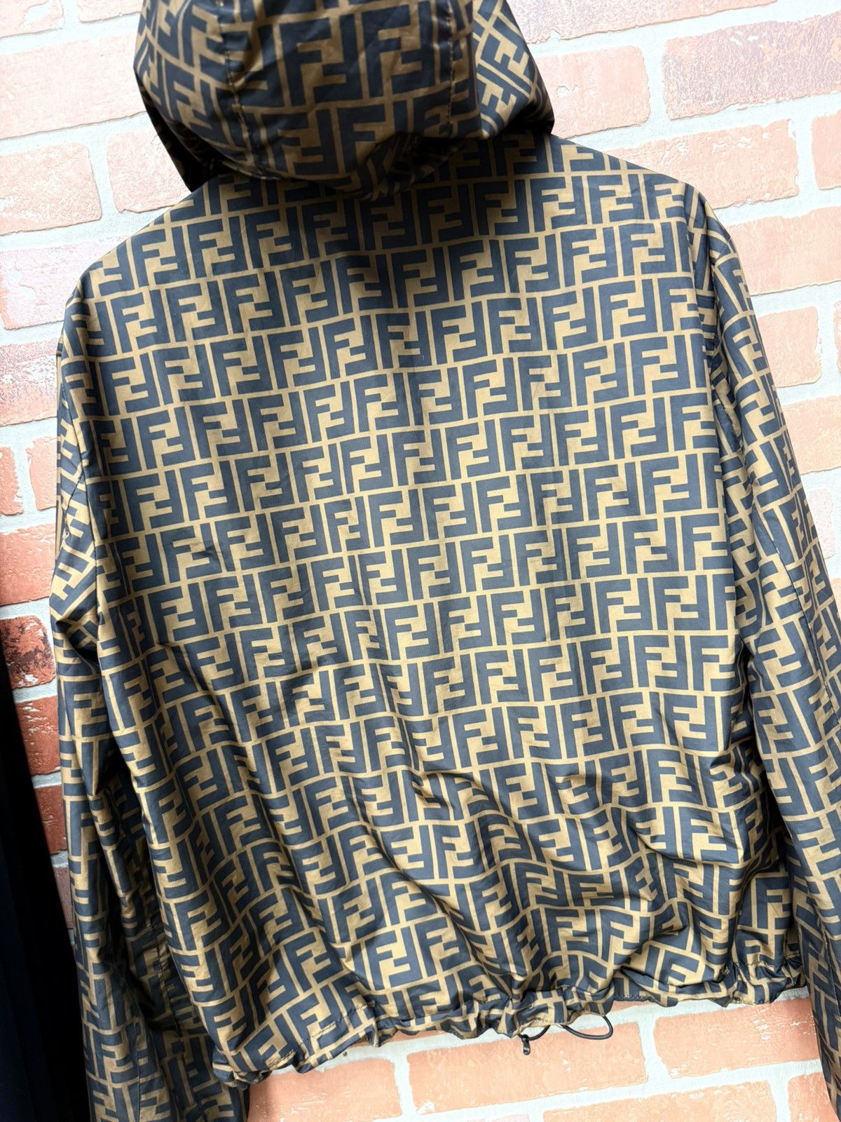 Fendi Fendi Zucca Monogram Reversible Windbreaker Jacke Size US S / EU 44-46 / 1 - 12 Thumbnail