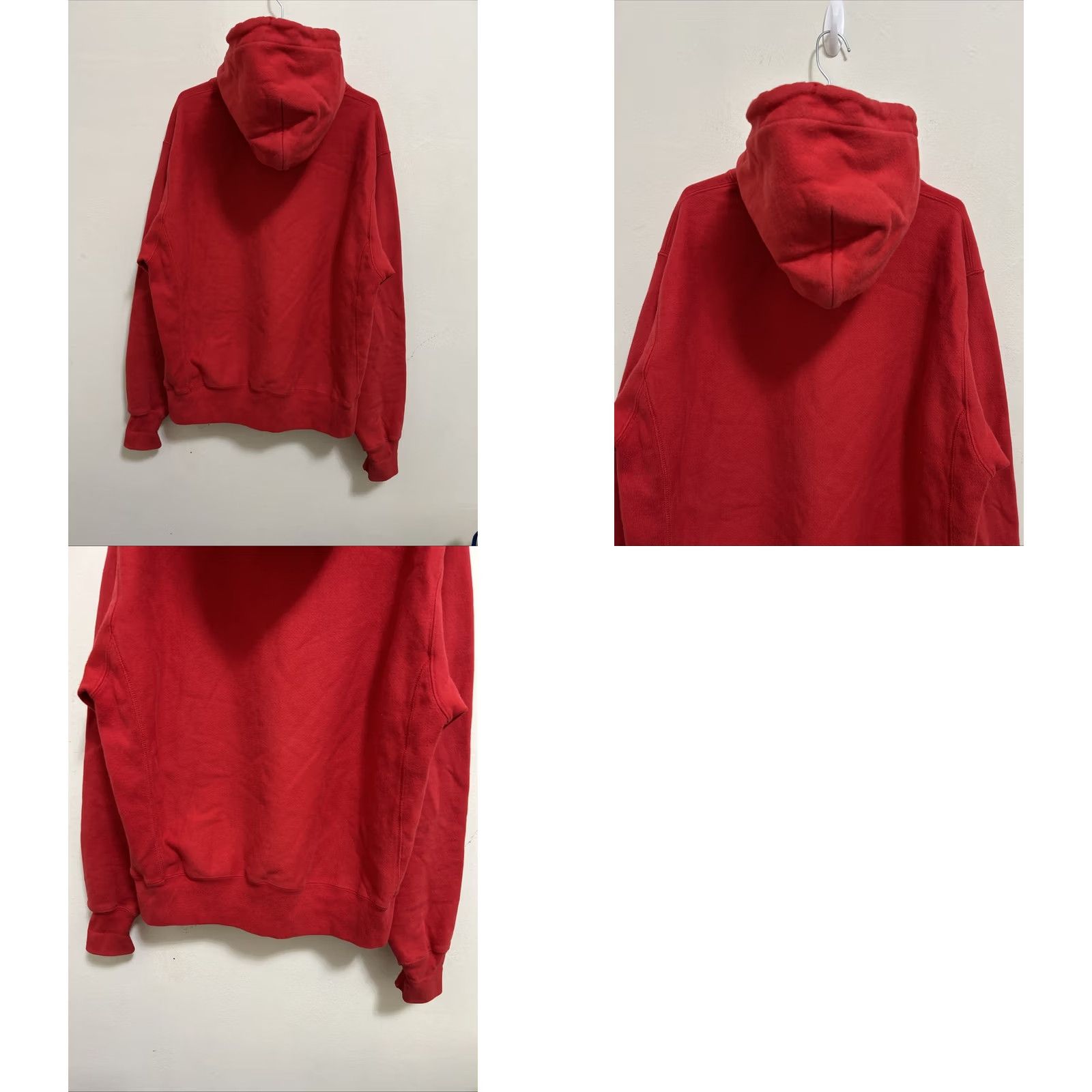 Champion VINTAGE Champion Reverse Weave Hoodie Mens M Red Long Sleeve Hooded Sweatshirt Size US M / EU 48-50 / 2 - 8 Thumbnail