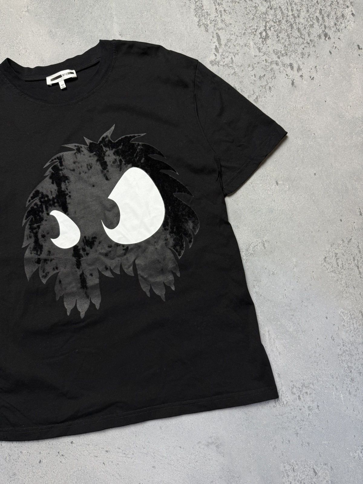 Alexander McQueen Vintage Alexander McQueen MCQ Big Monster Eye Logo Lux Tee Size US M / EU 48-50 / 2 - 3 Thumbnail