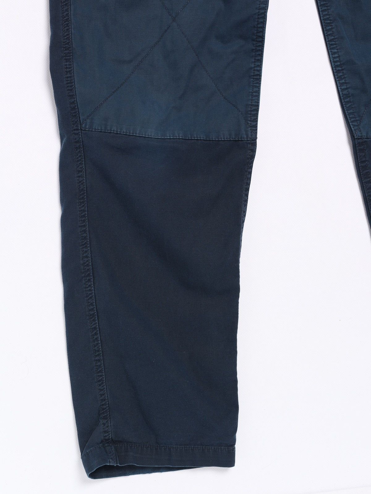 G-Star G Star Raw Cargo Pants Navy Patchwork Double Knee Workwear Size US 29 - 3 Thumbnail