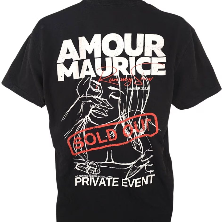 Next Level Amour Maurice T Shirt Mens Size Large Black Solid Crew Neck Short Sleeve Nike Next Level T-Shirt? Size US L / EU 52-54 / 3 - 4 Thumbnail