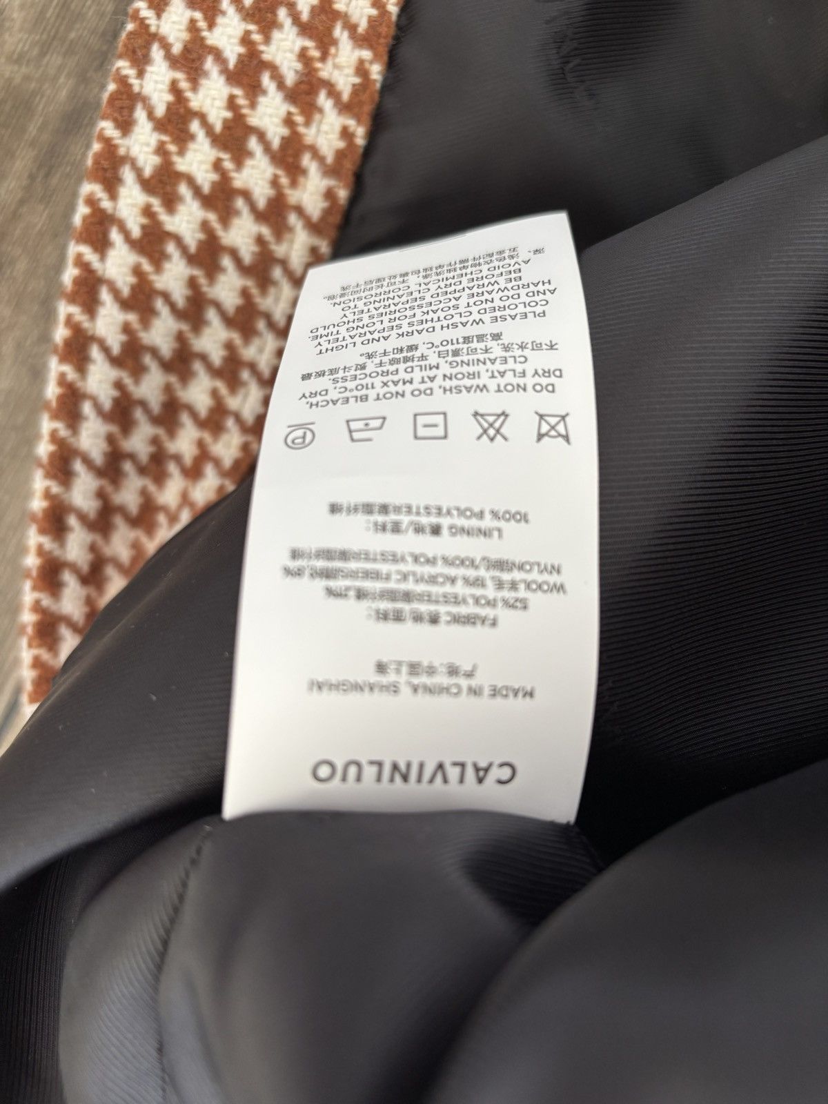Other Calvin lup houndstooth jacket Size US XL / EU 56 / 4 - 4 Thumbnail