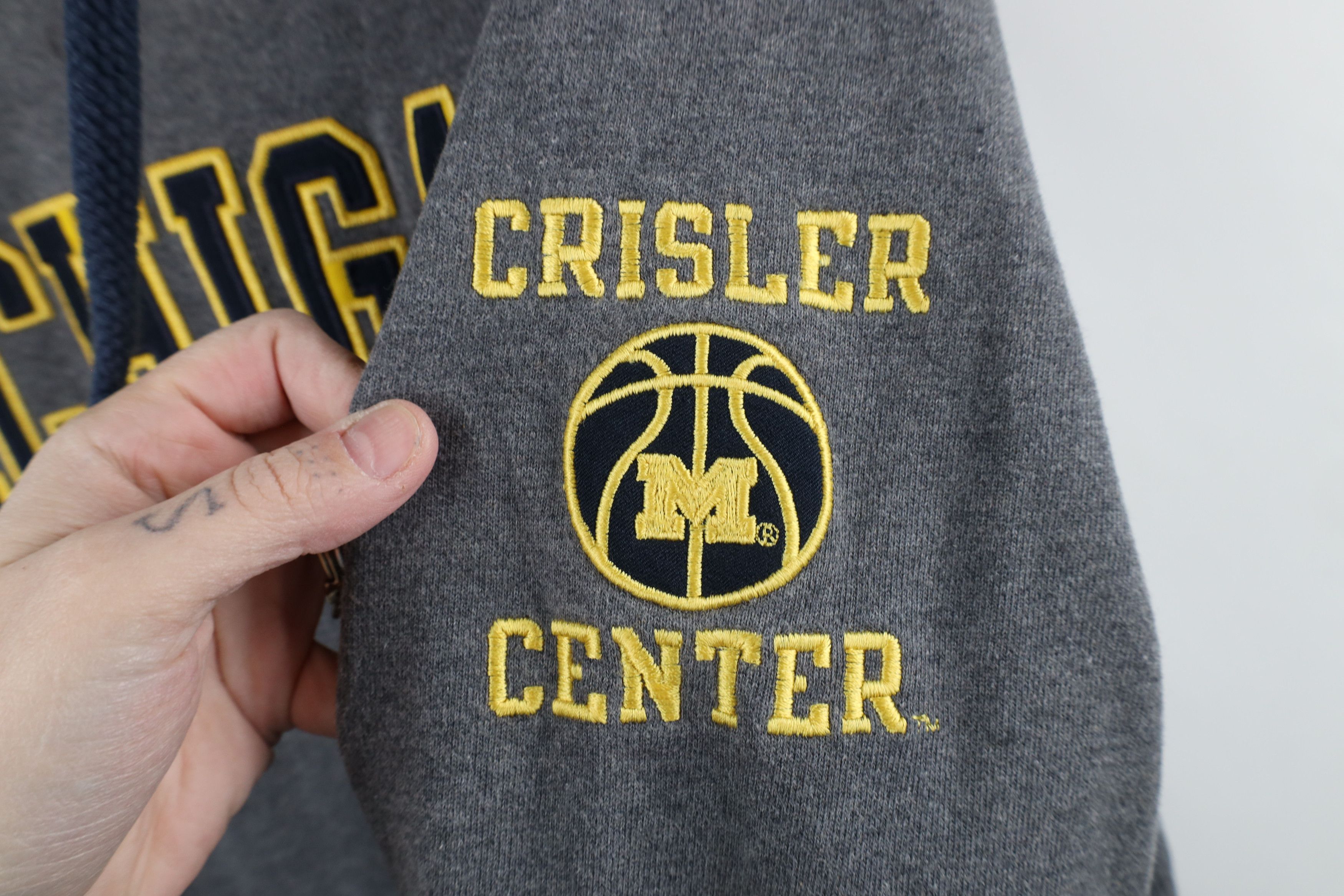 Champion × Vintage Vintage Champion University of Michigan Basketball Hoodie Size US XL / EU 56 / 4 - 4 Thumbnail