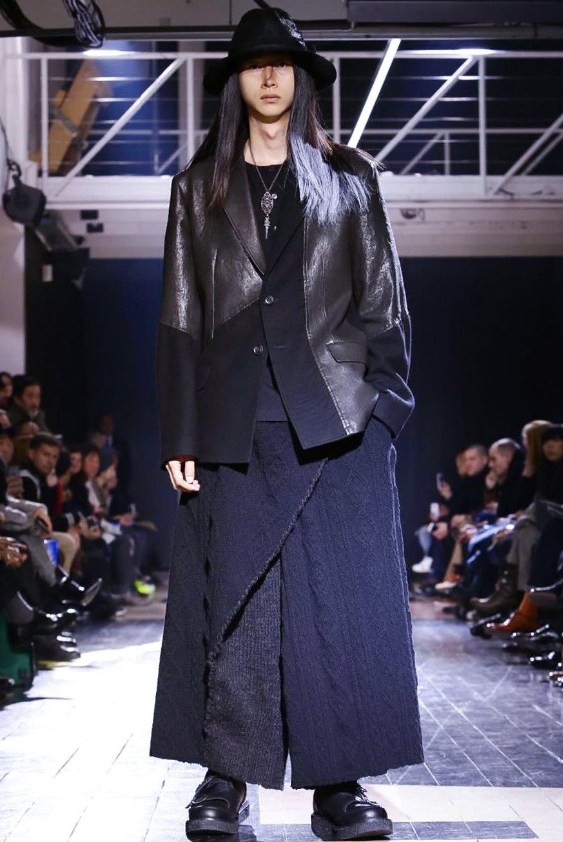 Yohji Yamamoto AW15 Yohji Yamamoto Pour Homme Hybrid Wool Wrap Skirt Pants Size US 32 / EU 48 - 16 Thumbnail