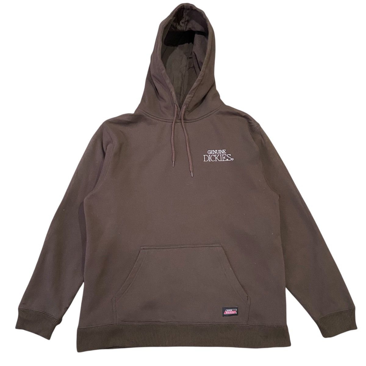 Dickies VINTAGE Dickies Genuine Hoodie Brown Pullover Size US L / EU 52-54 / 3 - 1 Thumbnail