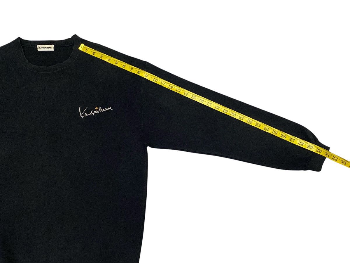 Kansai Yamamoto × Vintage Vintage 90s Kansai Man Over Print Sweatshirt Size US XL / EU 56 / 4 - 15 Thumbnail