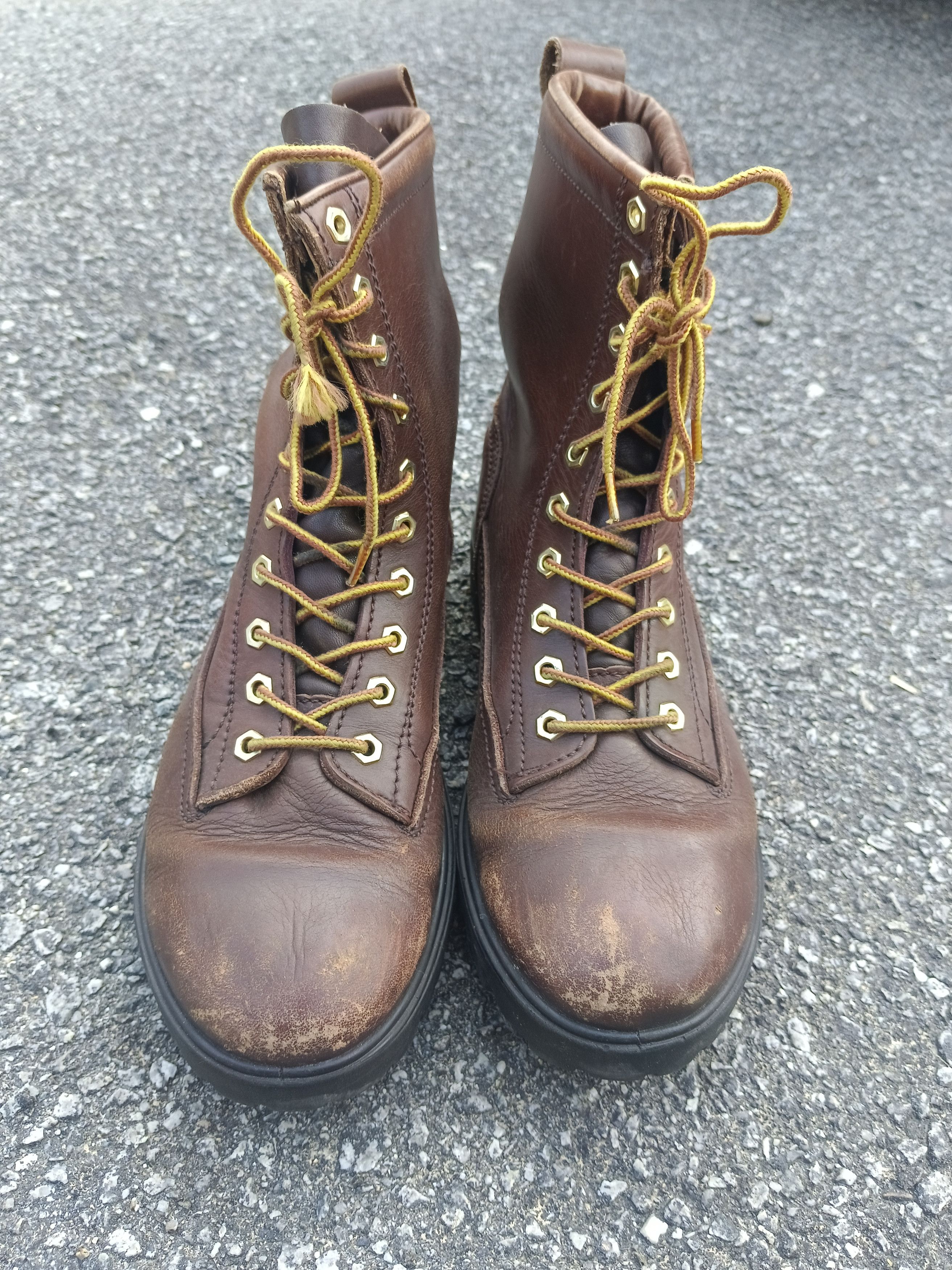 Levi's Levi’s Japan Vintage Leather Logger Boots Size US 9 / EU 42 - 1 Thumbnail