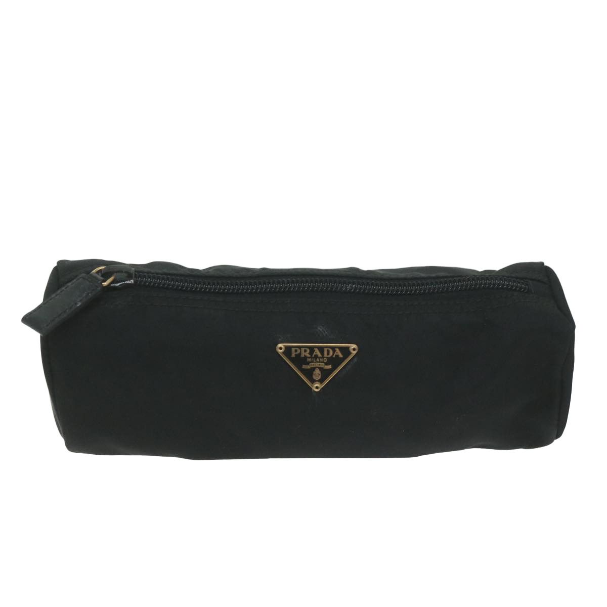 Prada Black Synthetic Clutch Bag (Pre-Owned) Size ONE SIZE - 1 Thumbnail