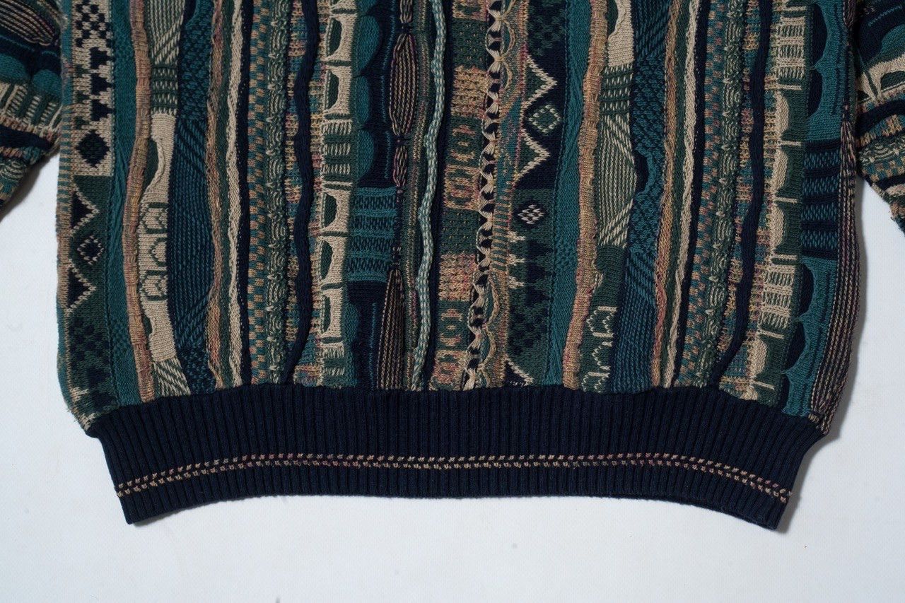 Vintage Croft&Barrow Vintage 90's Coogi Inspired Sweater Knit Size US L / EU 52-54 / 3 - 9 Thumbnail