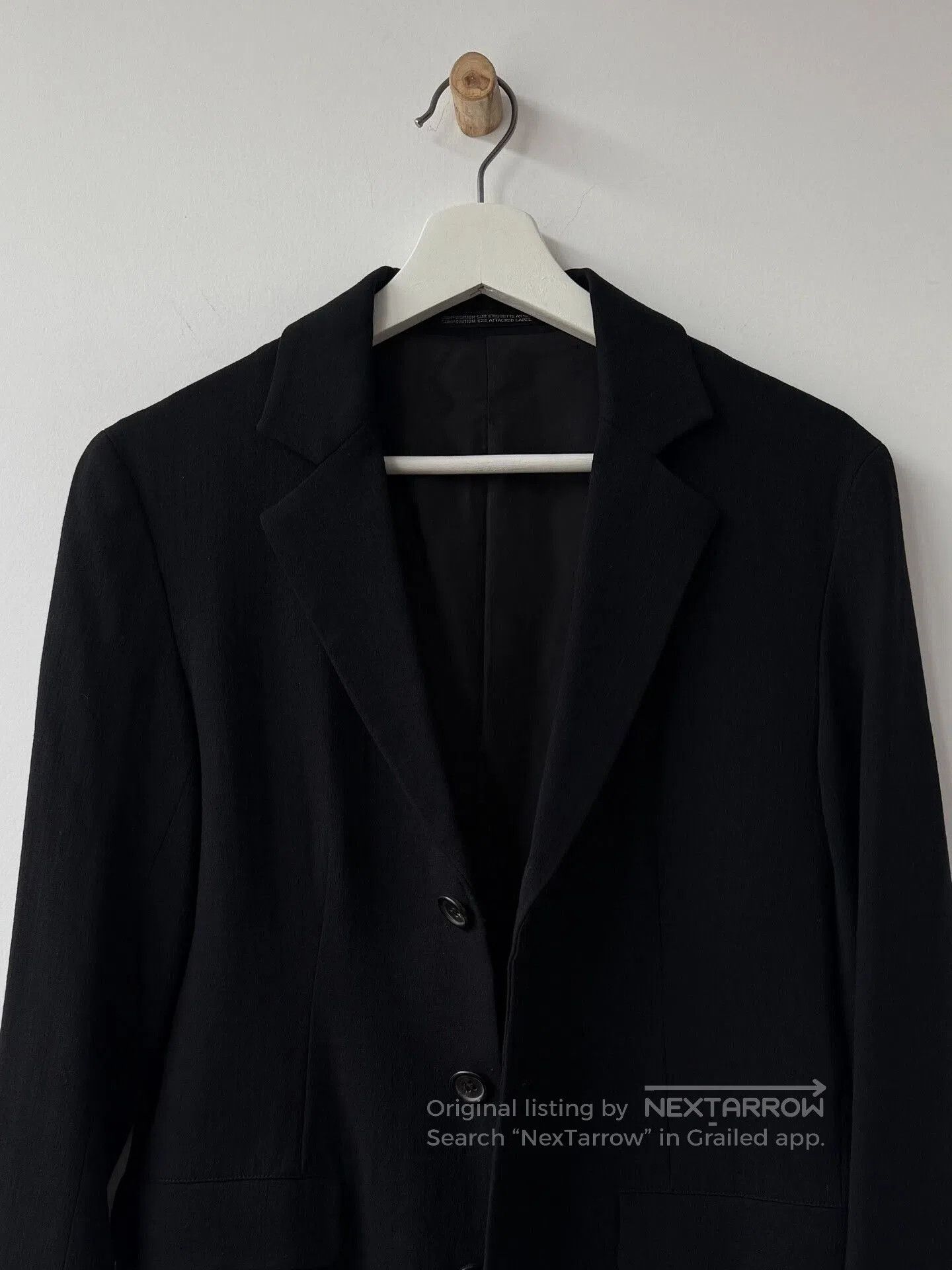 Y's yohji yamamoto wool tailored jacket. Size US S / EU 44-46 / 1 - 2 Thumbnail