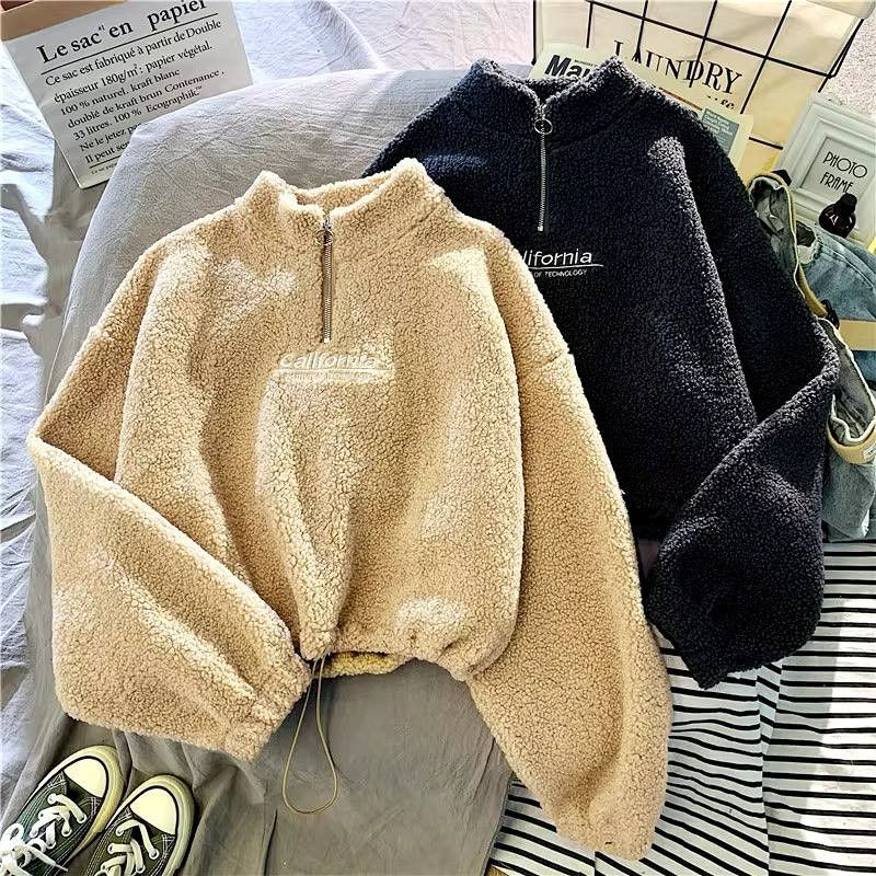 Japanese Brand × Vintage cropped fleece top Size M / US 6-8 / IT 42-44 - 6 Thumbnail