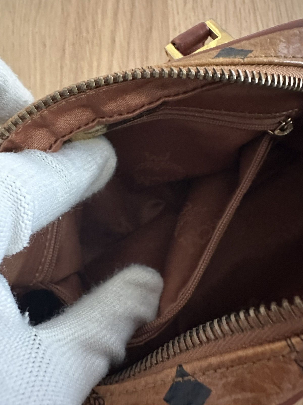 MCM MCM Germany mini boston handbag Size ONE SIZE - 13 Thumbnail