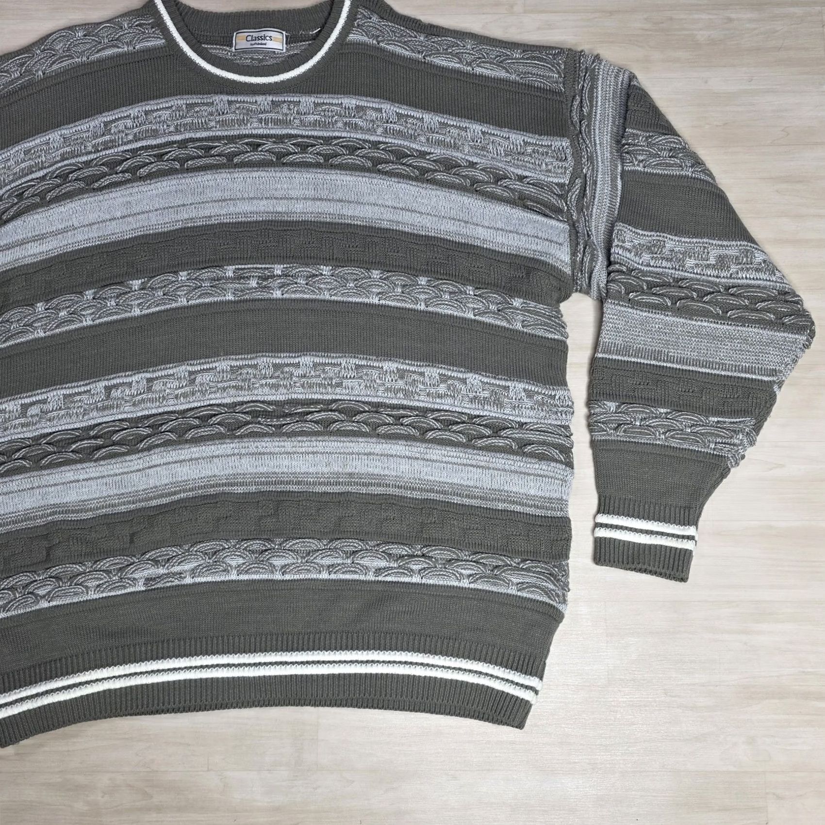 Coogi Vintage Classics By Palmland Coogi Style Textured Sweater Mens - 2XL Size US XXL / EU 58 / 5 - 7 Thumbnail