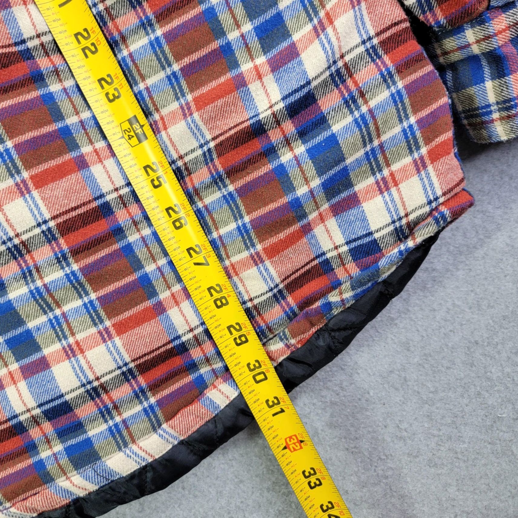 Wrangler VINTAGE Wrangler Jacket Mens XL Red Plaid Quilted Hooded Flannel Lined Warm Outdoor Size US XL / EU 56 / 4 - 6 Thumbnail