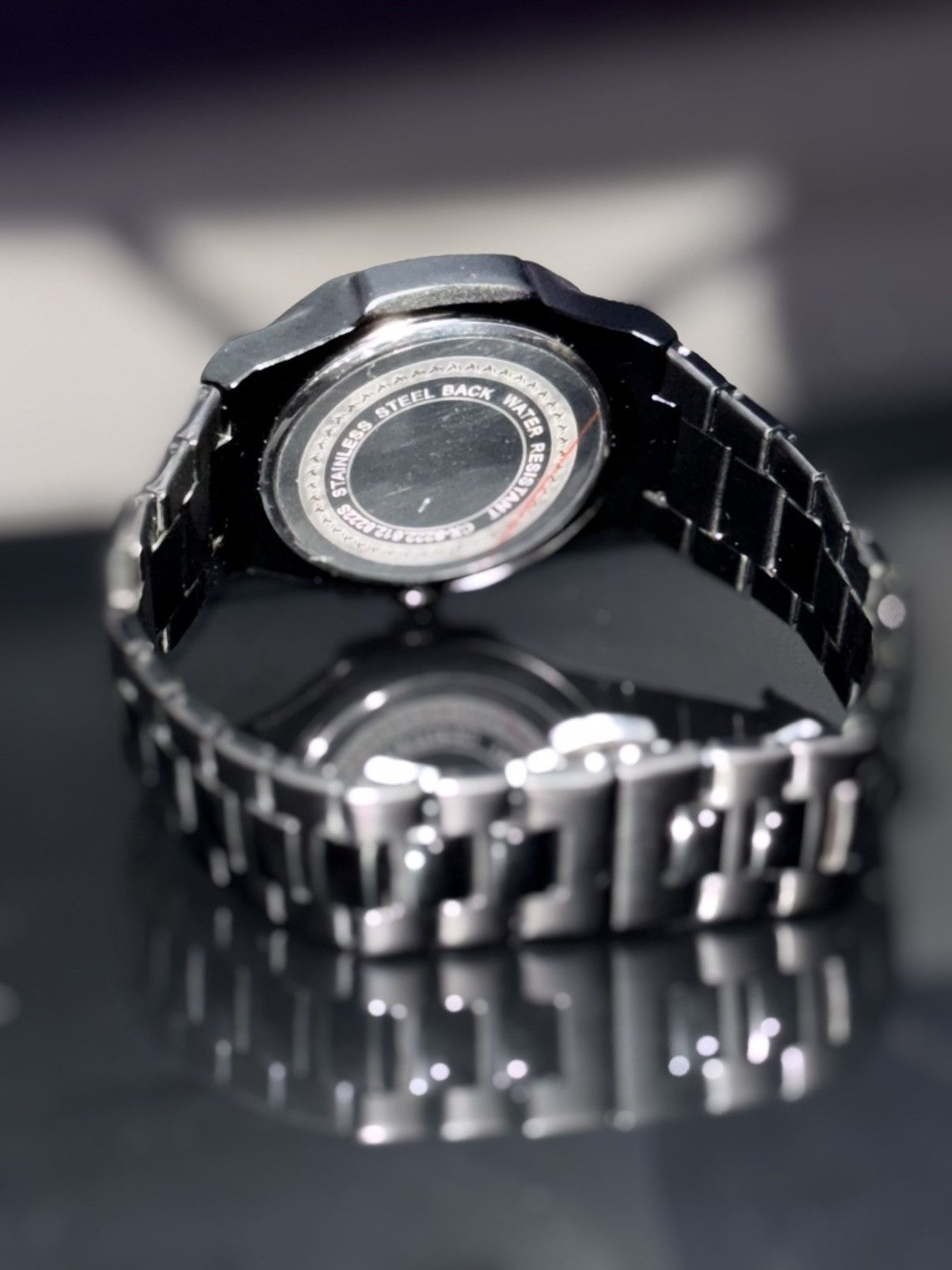 Vintage The Black Venom | Luxuries Watch for Men Size ONE SIZE - 2 Thumbnail