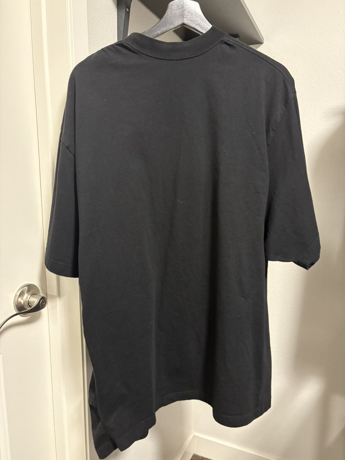 Balenciaga black bebe balenciaga tee Size US L / EU 52-54 / 3 - 2 Thumbnail