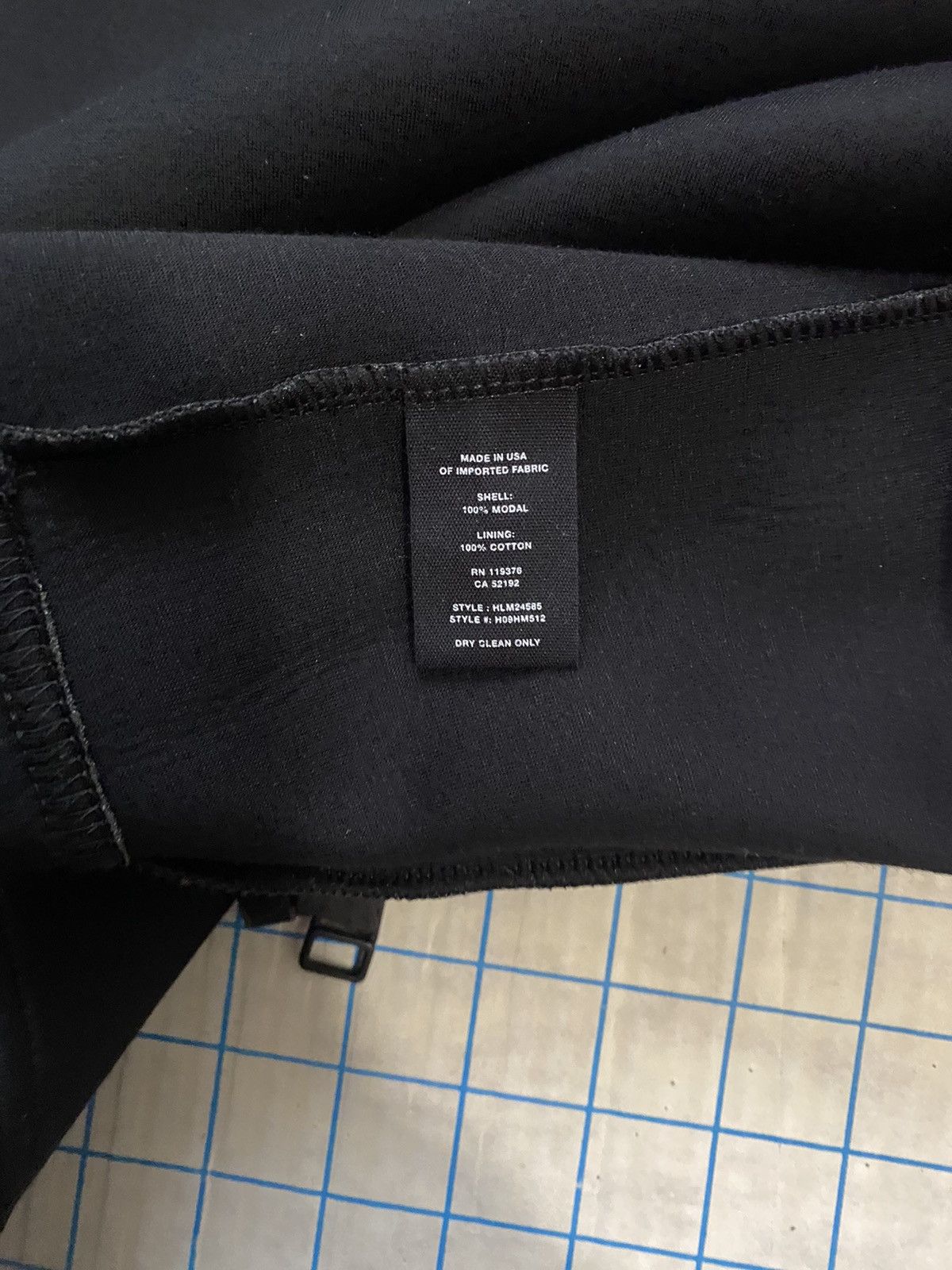 Designer × Helmut Lang Helmut Lang Full Zip Hoodie Black Size Large Size US L / EU 52-54 / 3 - 7 Thumbnail