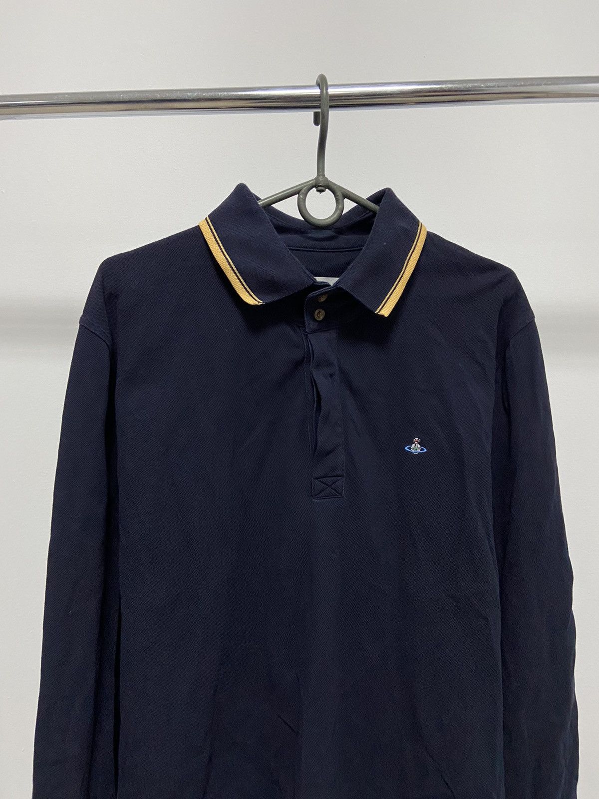 Vintage × Vivienne Westwood Vivienne Westwood Longsleeve Vintage Small Orb Logo Luxury Size US L / EU 52-54 / 3 - 2 Thumbnail