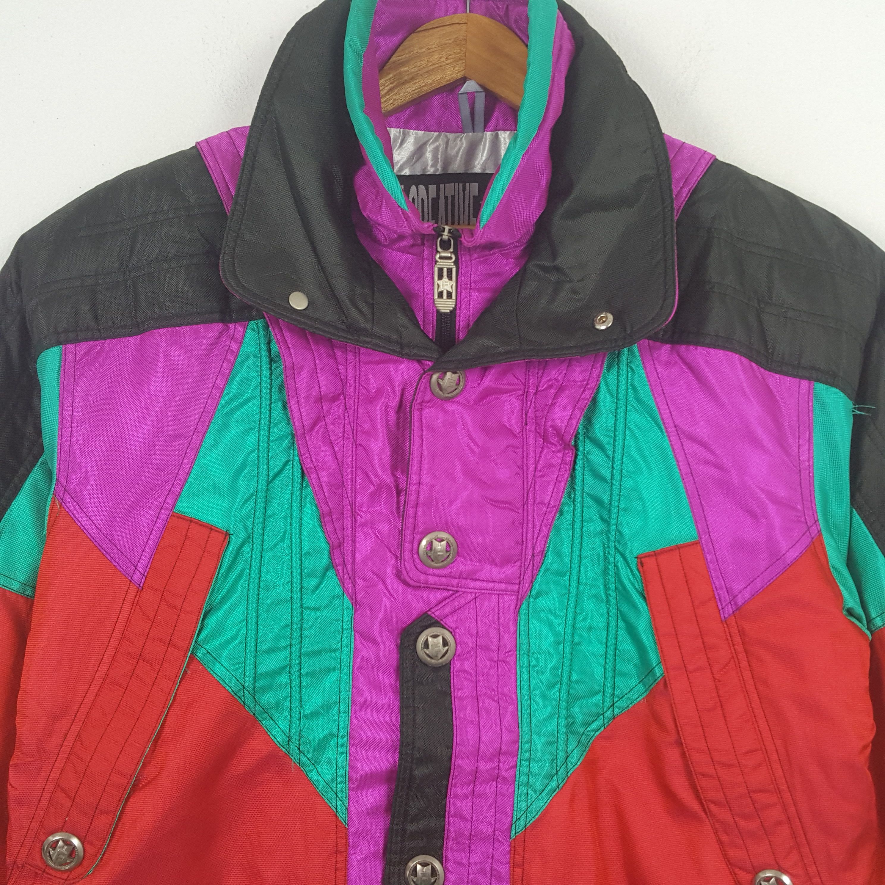 Vintage Vintage F.CREATIVE OFFICE Sportswear Jacket C284N19 Size US L / EU 52-54 / 3 - 2 Thumbnail