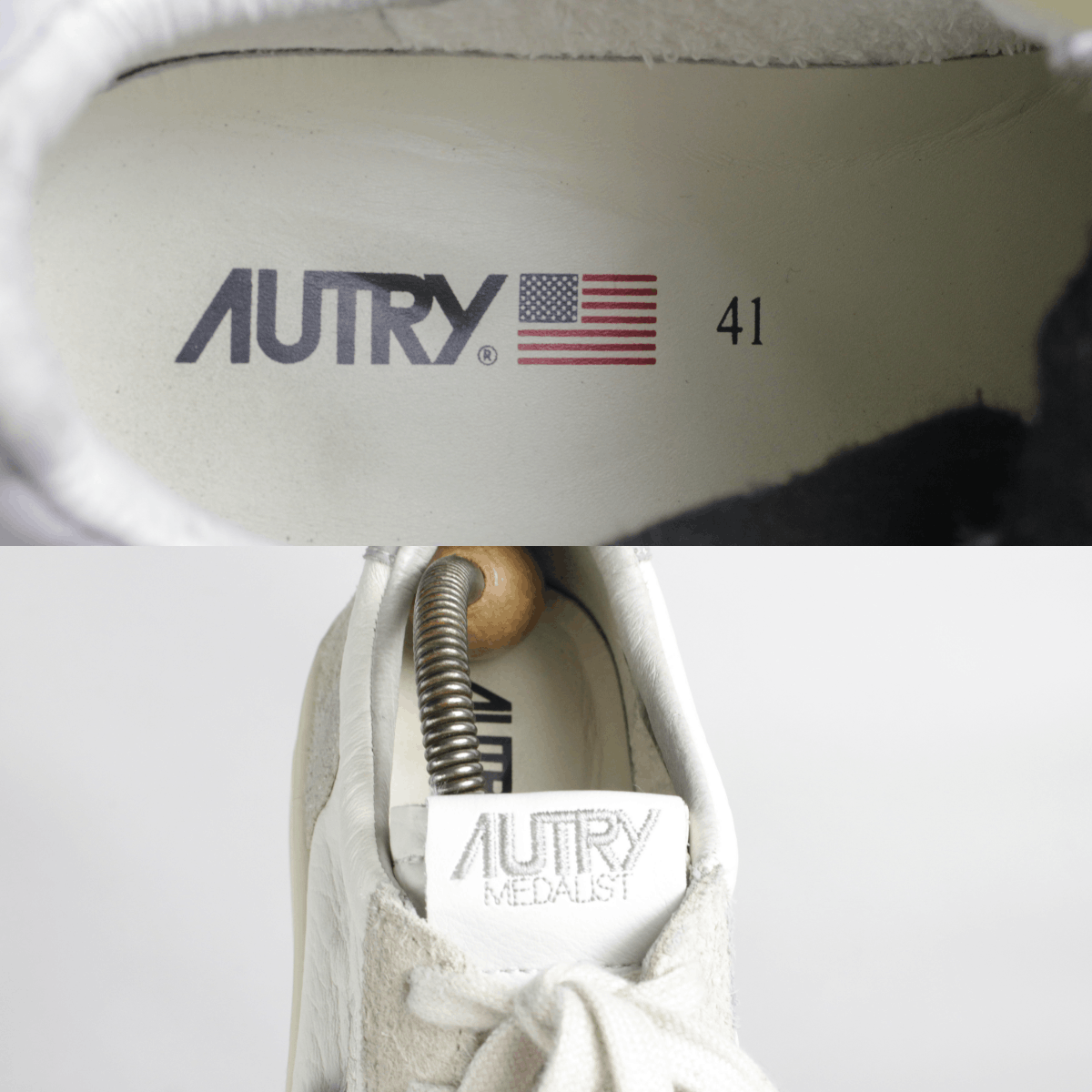 AUTRY Medalist Low "Distressed" Leather Sneakers Size US 8 / EU 41 - 13 Thumbnail