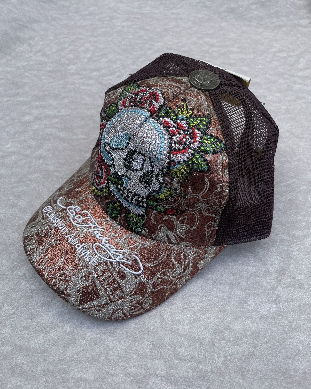 Ed Hardy Edhardy by Christian Audigier Cap Size ONE SIZE - 1 Thumbnail