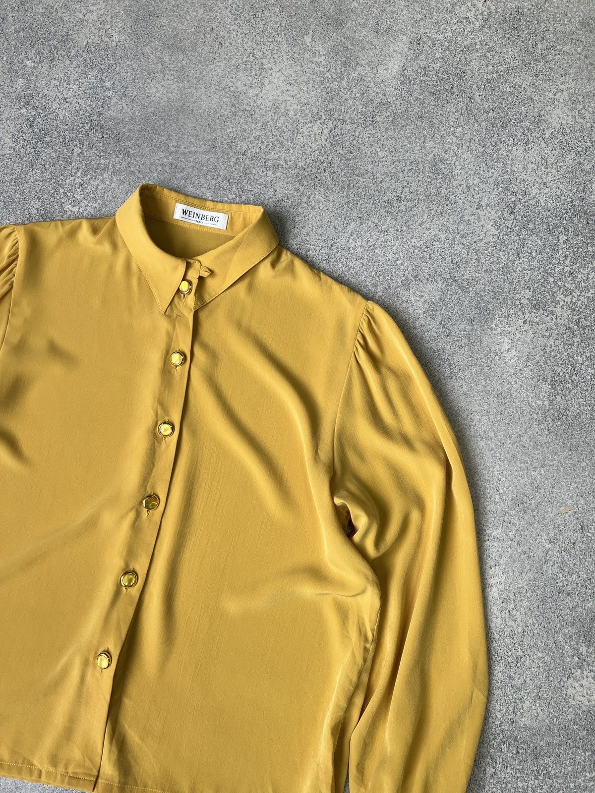 Designer × Vintage Vintage Weinberg Paris Womens Luxury Shirt Size XL / US 12-14 / IT 48-50 - 7 Thumbnail