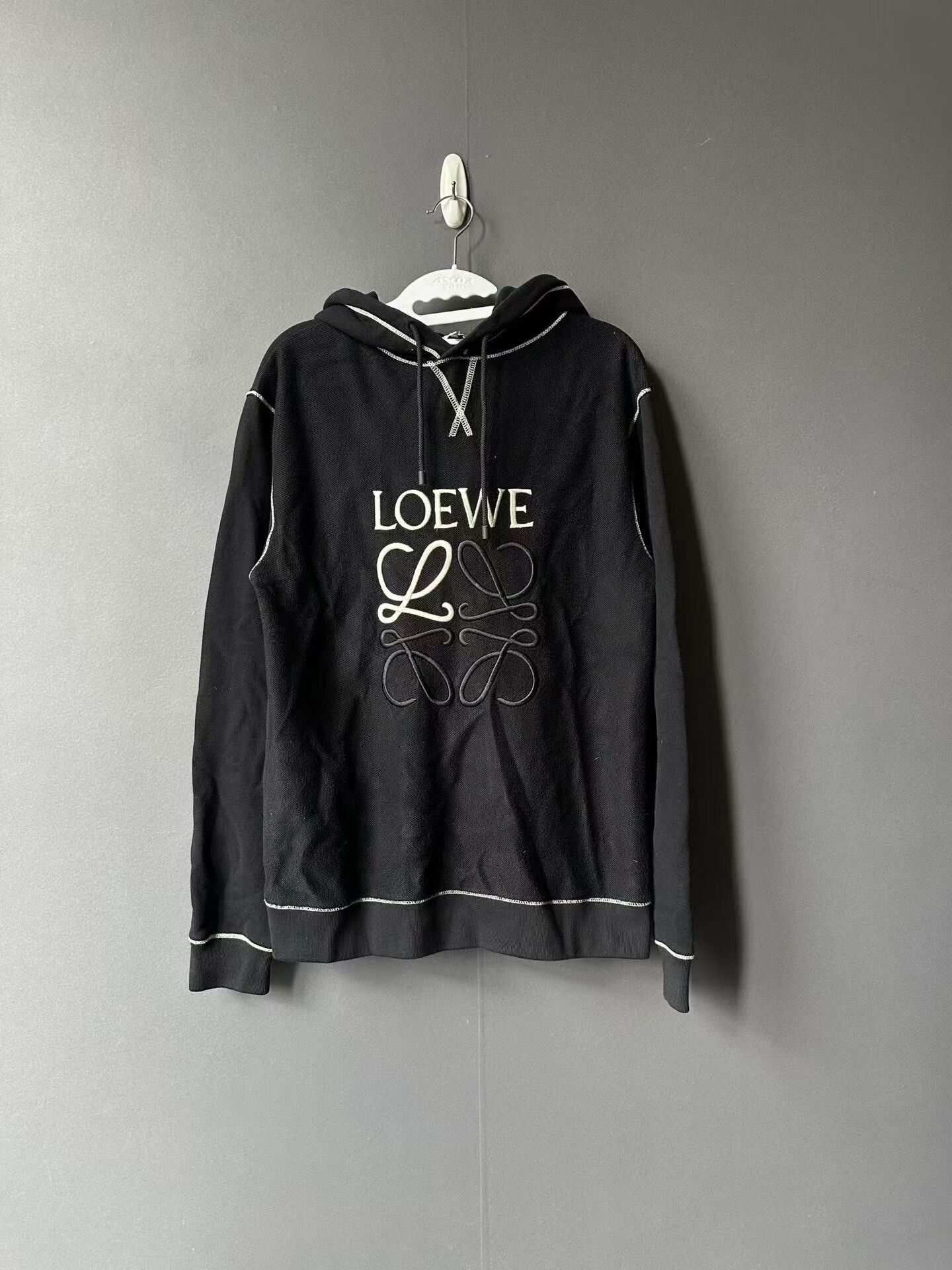 Loewe Loewe Stitch Detail Hoodie Size US S / EU 44-46 / 1 - 1 Thumbnail