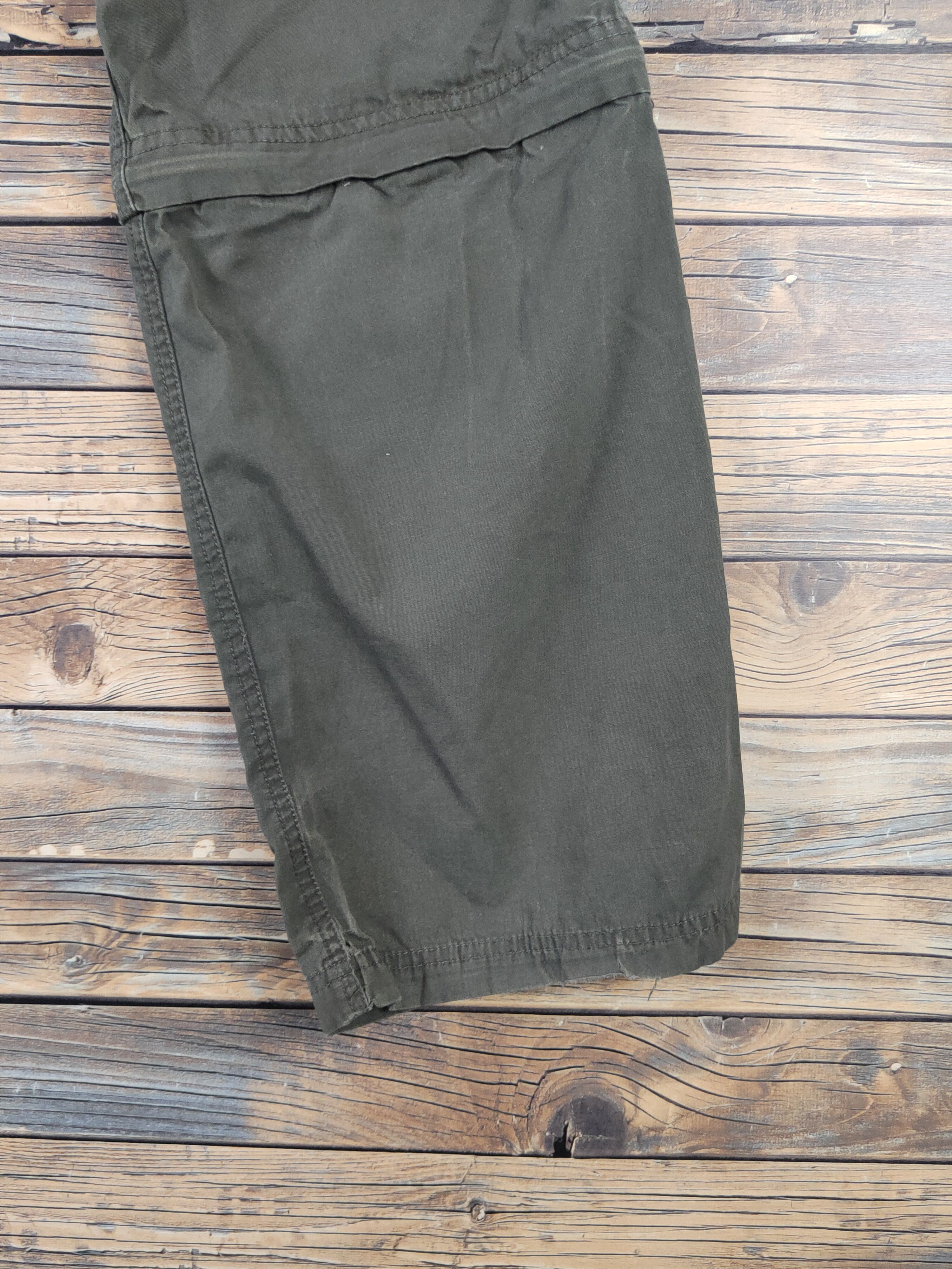 Japanese Brand DL Japanese Brand Dark Olive Multipocket Cargo Pants #2145 Size US 32 / EU 48 - 11 Thumbnail