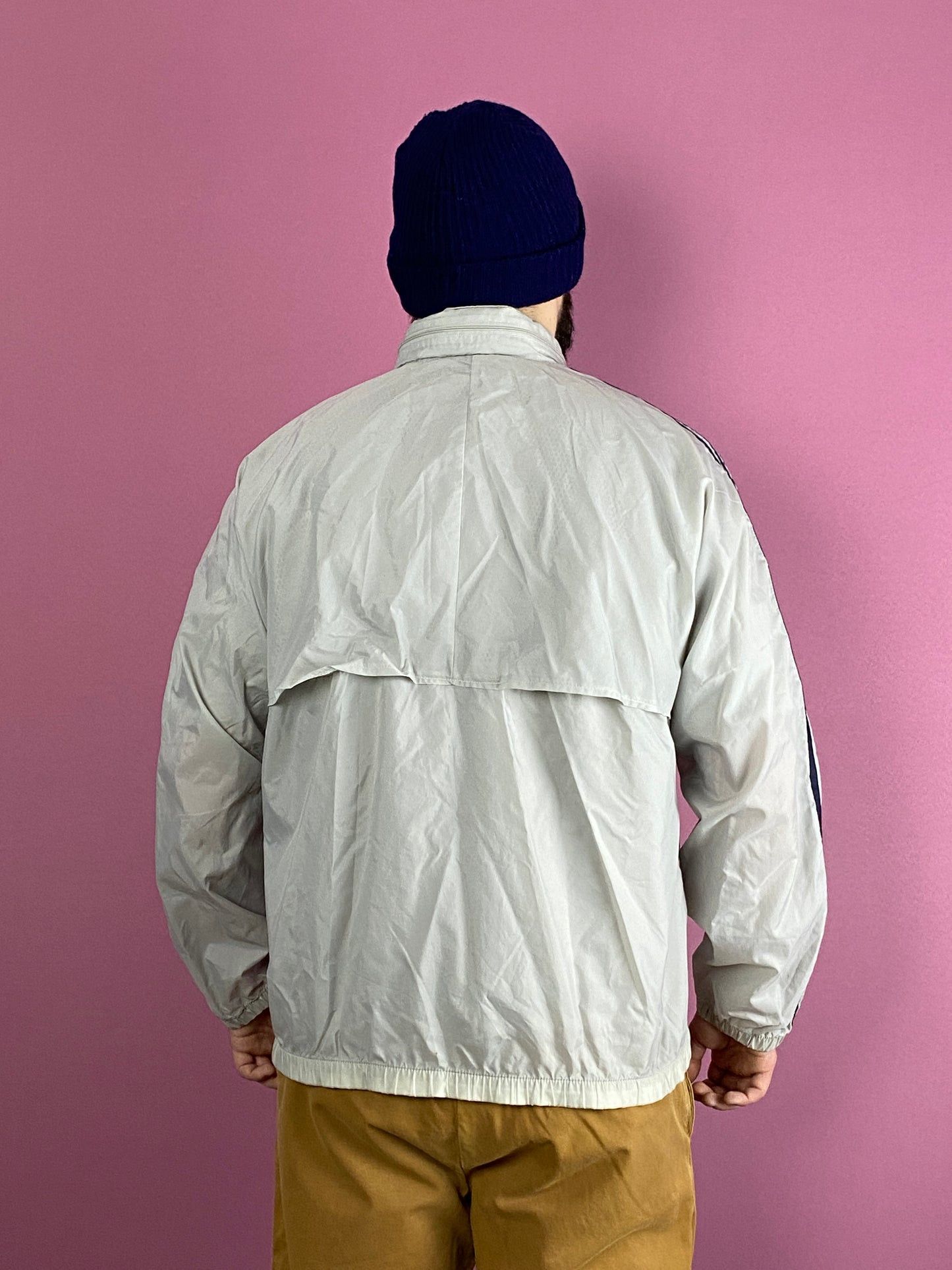 Adidas × Vintage 90s Adidas Vintage Men's Rain Jacket Pocket Bag - L Size US L / EU 52-54 / 3 - 3 Thumbnail