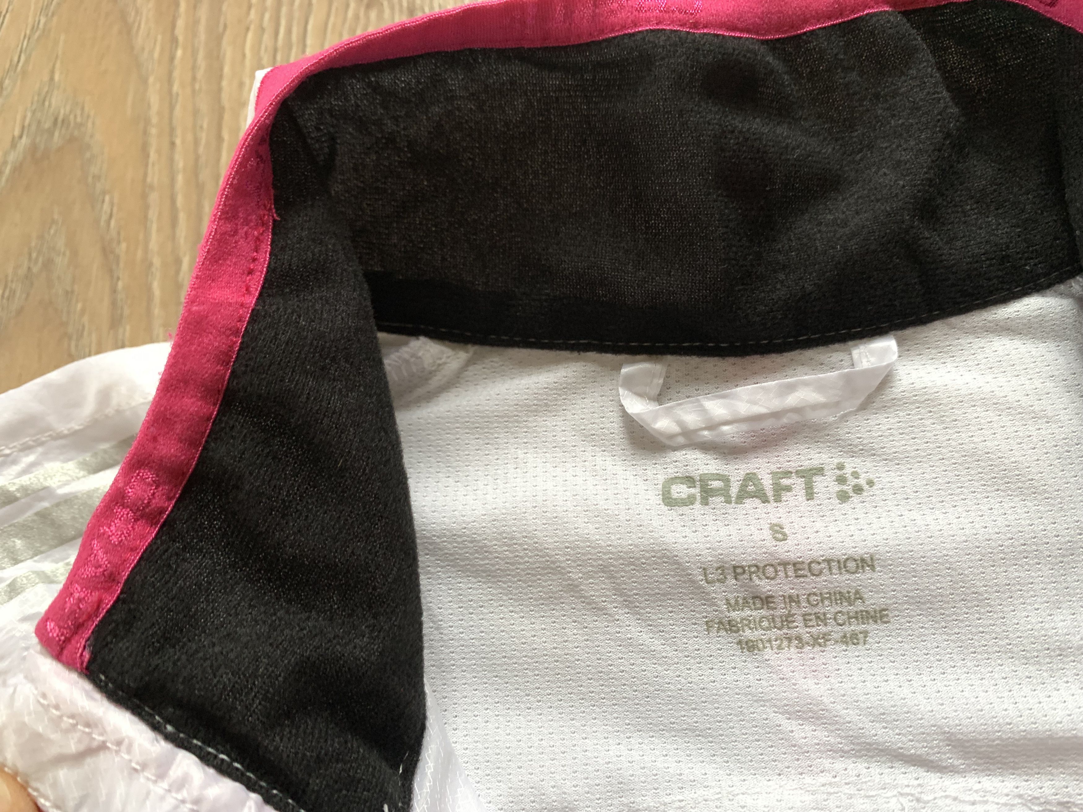 Sports Specialties Craft Lightweight White Running Windbreaker Jacket Size S / US 4 / IT 40 - 5 Thumbnail